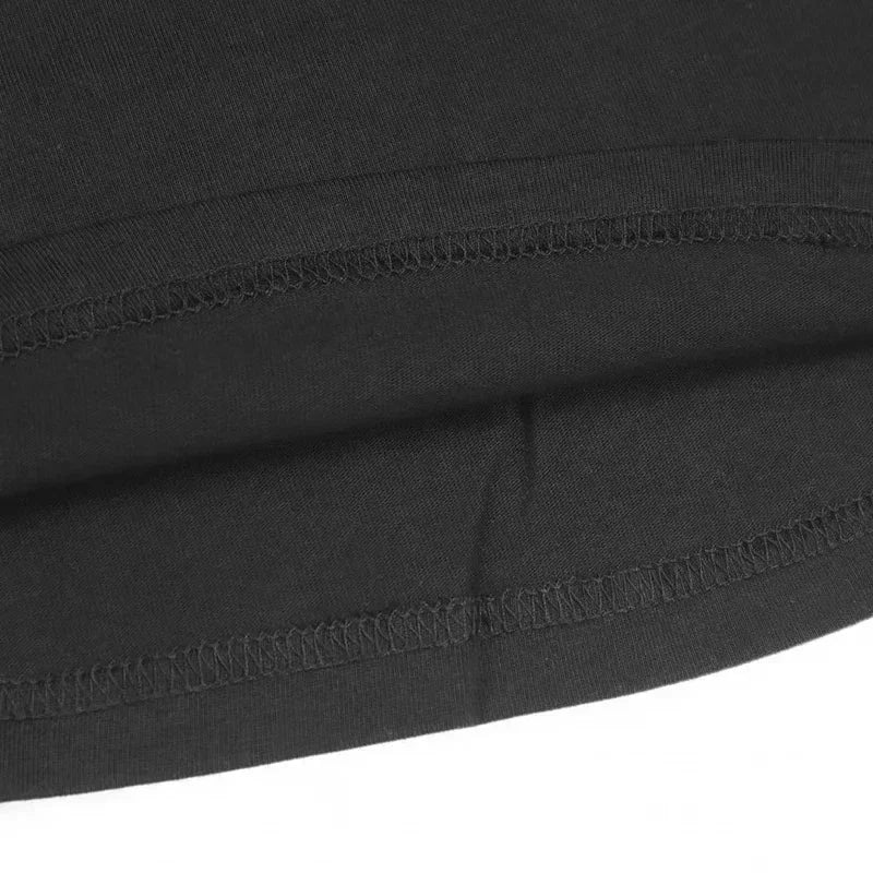 New Harajuku Couple Cartoon Pattern Graphic T Shirts Hip Hop Goth