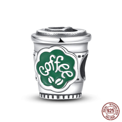 925 Sterling Silver Chameleon Luminous Firefly Butterfly Charms Beads