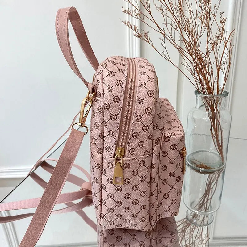 Classic Women Backpack Fashion School Bags Female Daily Shopping Girl