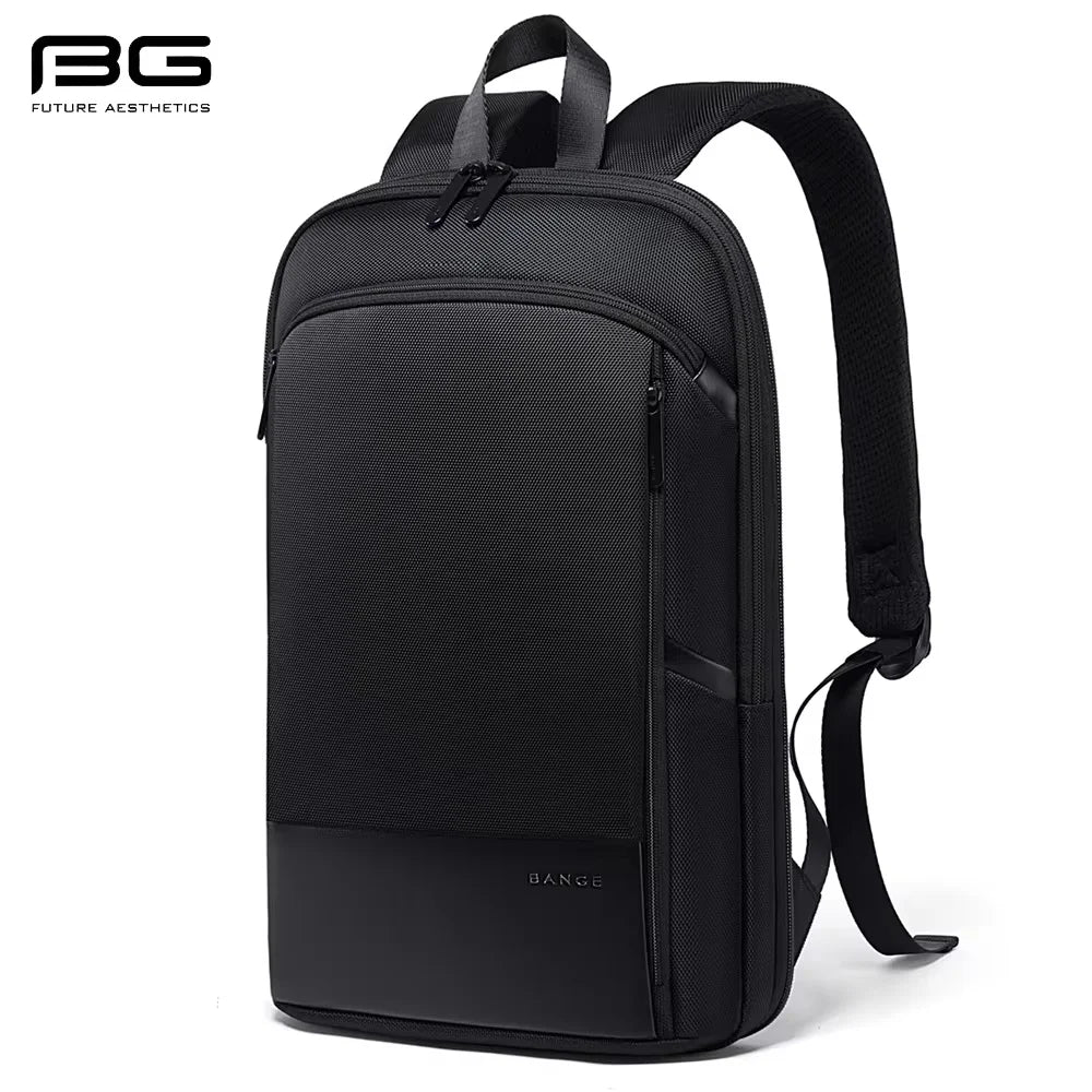 BANGE Slim Men Business Expandable Waterproof 15.6" Laptop Backpack