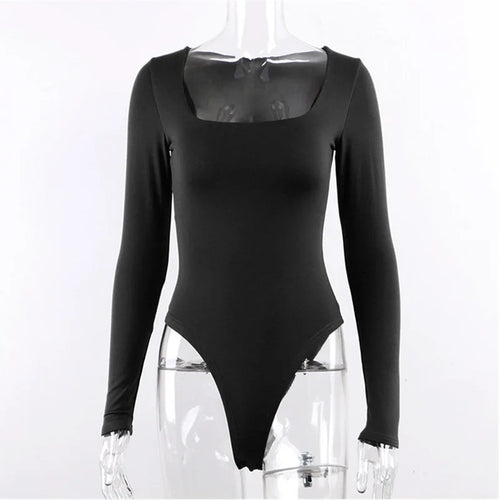 Bodysuit Long Sleeve Women Body streetwear dropshipping Forefair Sexy