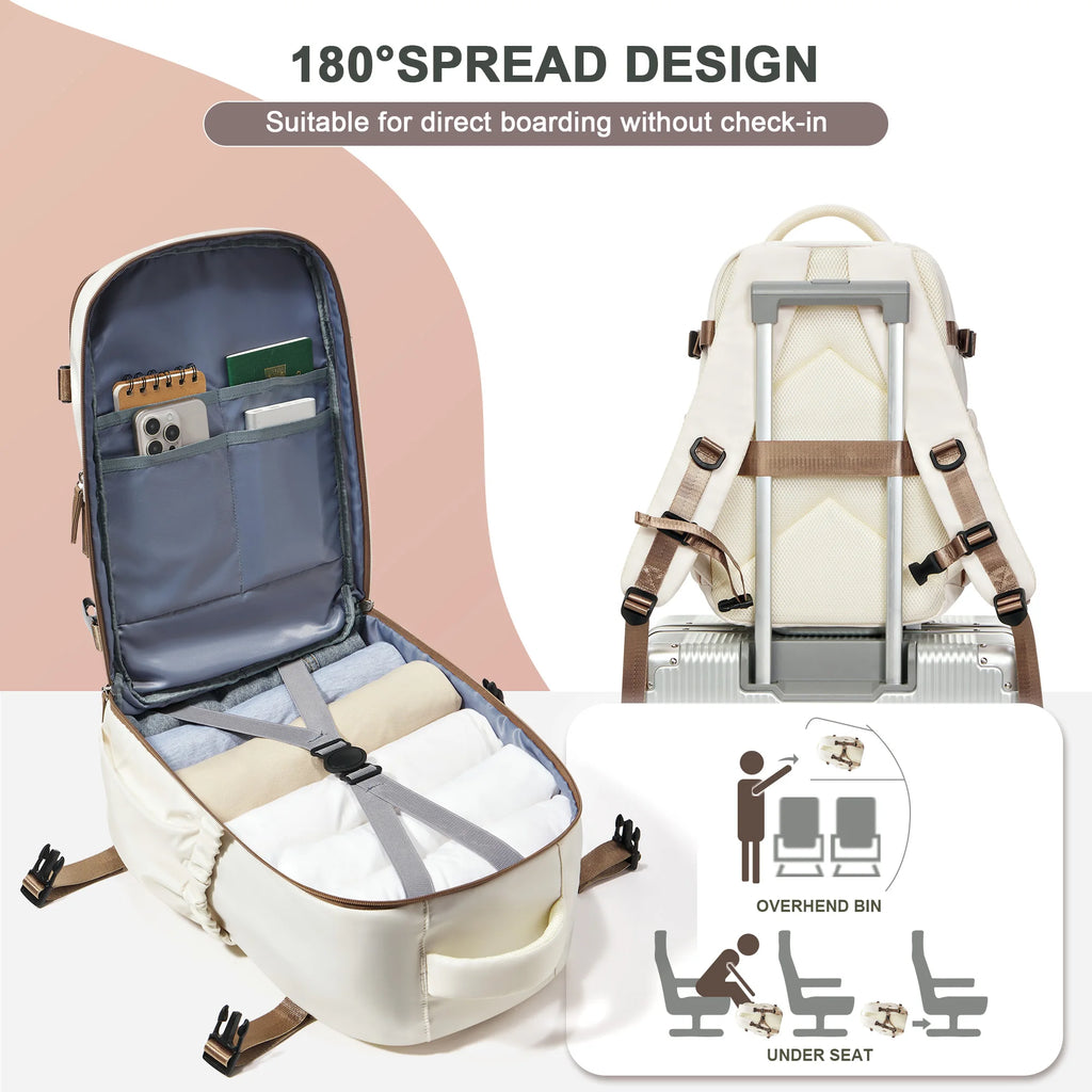 Cabin Airplane Travel Backpack 40x30x20, Hand Luggage Cabin Backpack