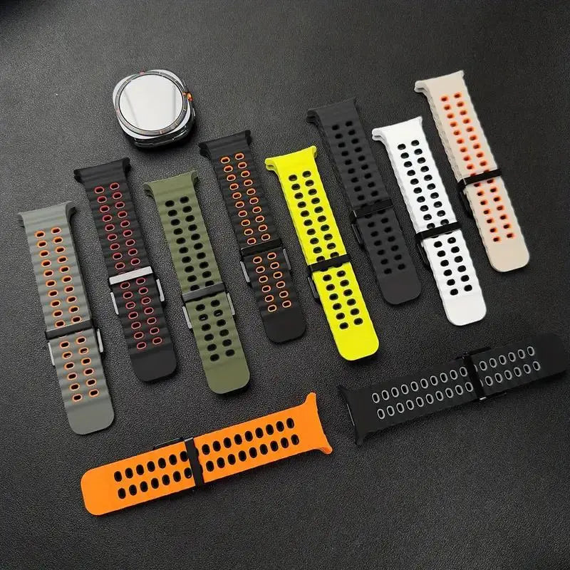 Straps For Samsung Galaxy Watch Ultra 47mm Accessories Marine Sport