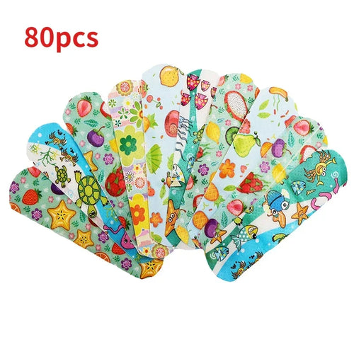 50/100pc Cartoon Animal Pattern Waterproof Hemostasis Kids Band Aid