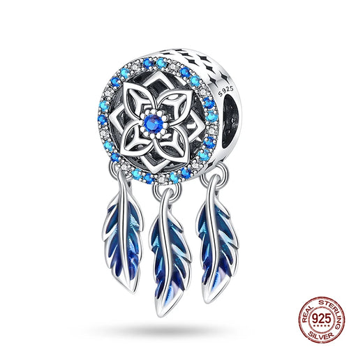 925 Sterling Silver Chameleon Luminous Firefly Butterfly Charms Beads