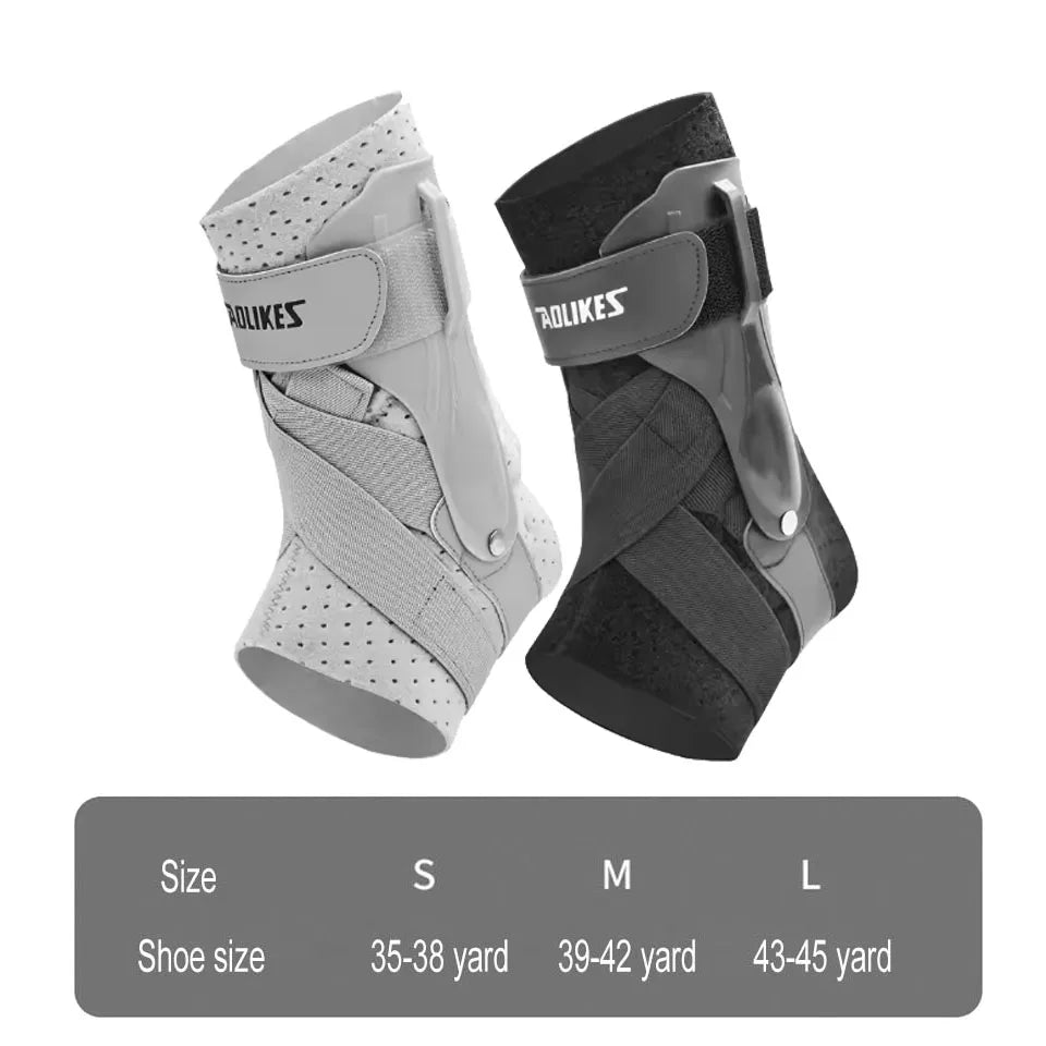 AOLIKES 1PCS Sports Ankle Brace Compression Sleeve for Ankle Sprains,