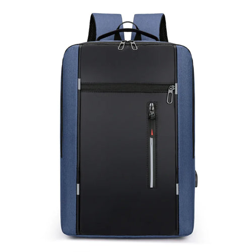 Waterproof Business Backpack Men USB School Backpacks 15.6 Inch Laptop