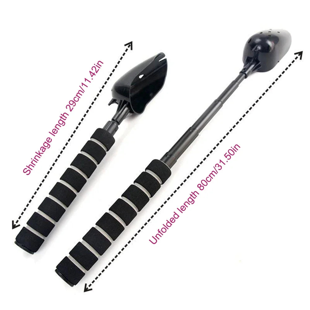 Bait Throwing Spoons Retractable Fish Bait Casting Scoop Lightweight