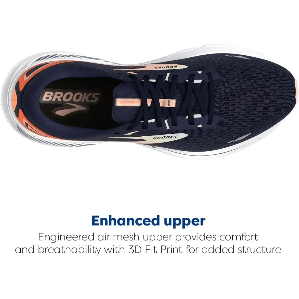 Brooks Women’s Adrenaline GTS 23 Provides A Lightweight Feel and