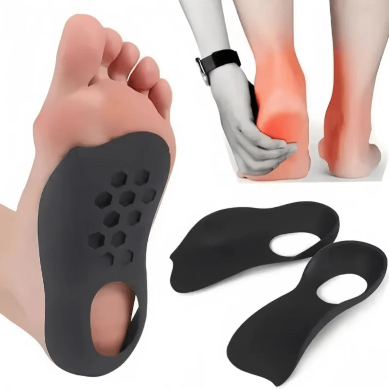 1 Pair Orthotic Insoles For Flat Feet O-Shaped Legs And Plantar