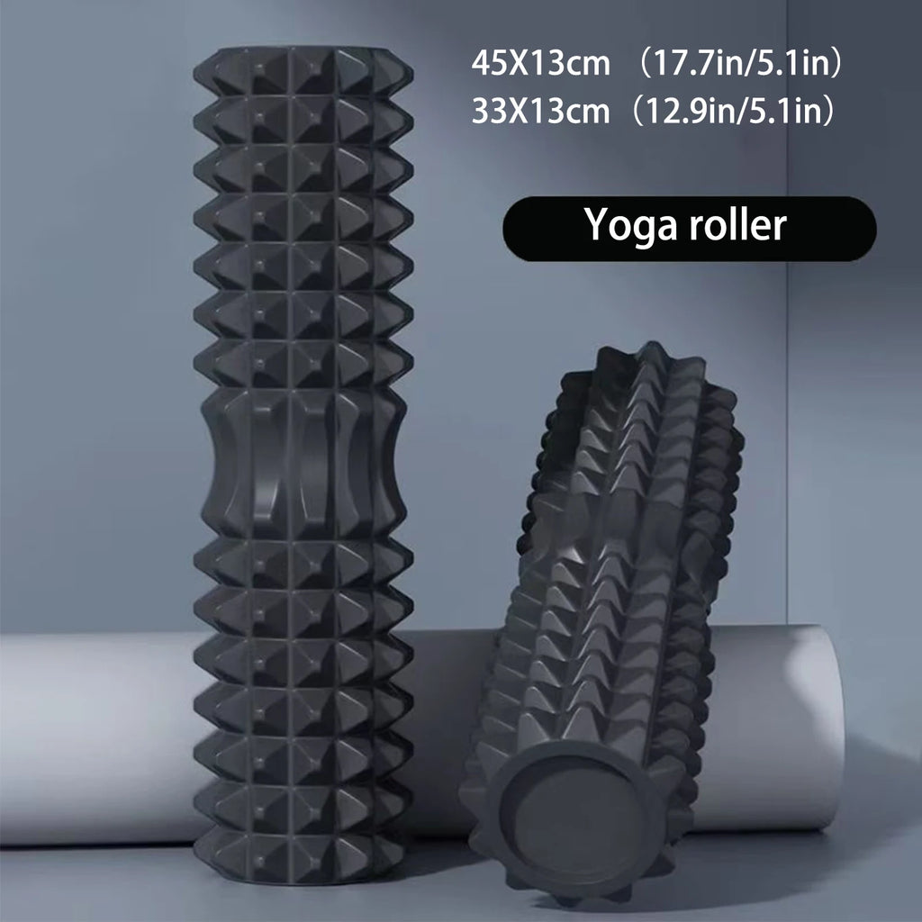 45cm Yoga foam roller muscle massage Block pilates tools Yoga Column