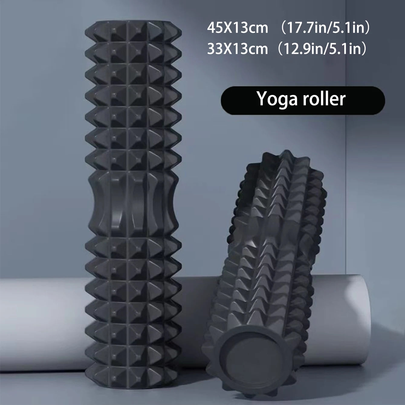 45cm Yoga foam roller muscle massage Block pilates tools Yoga Column