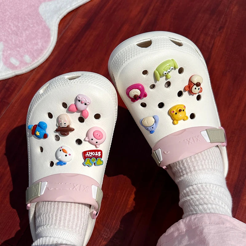 11PCS/set Cartoon Tory Story Hole Shoe Charms Decoration Shoe Buckle