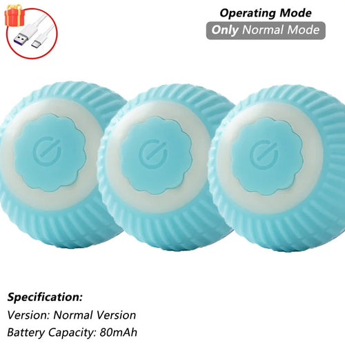 Cat Interactive Ball Training Self-moving Kitten Electric Cat Ball