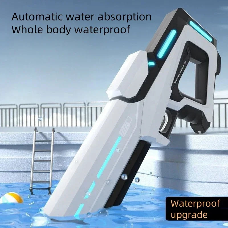 Automatic water absorbing electric water gun, outdoor beach swimming
