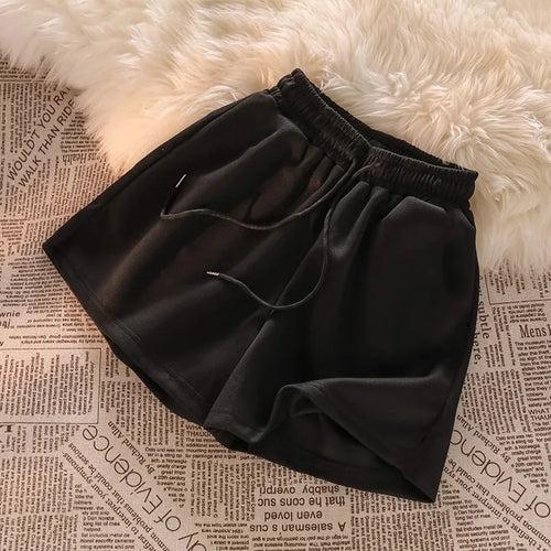 Casual shorts, wide-legged home shorts, women's summer and Korean