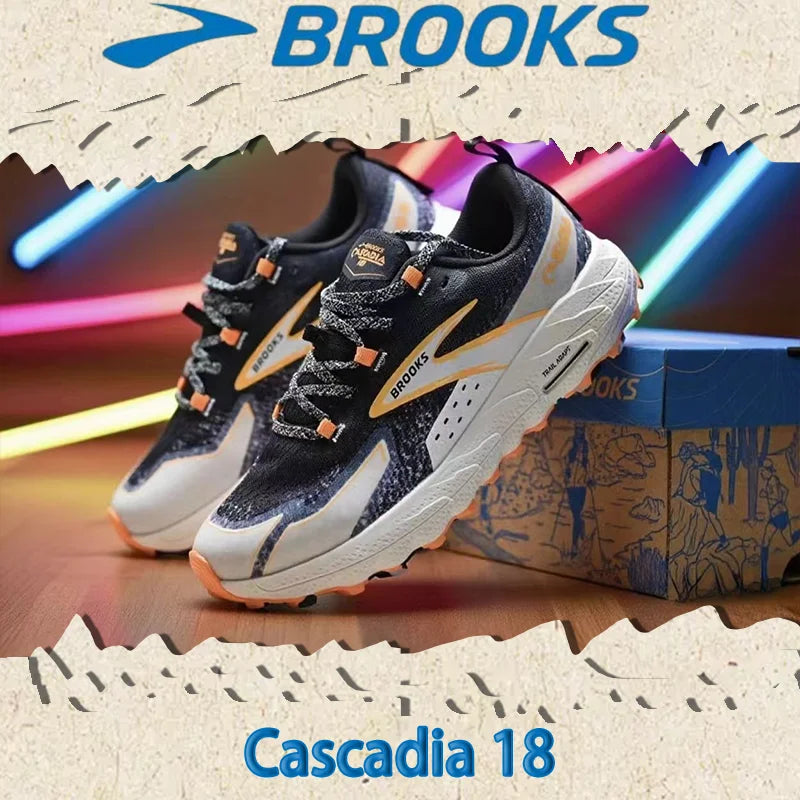 Brooks Cascadia 18 Men’s&Women’s Mountain Trail Running Shoe