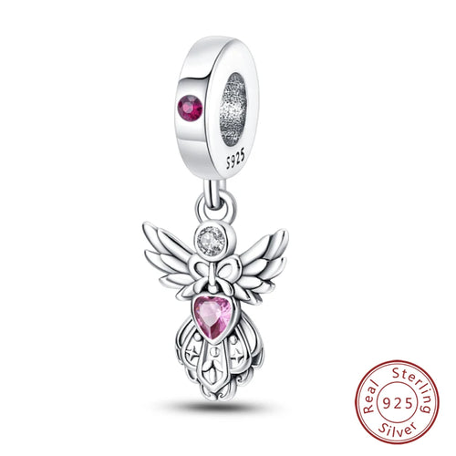 925 Sterling Silver Chameleon Luminous Firefly Butterfly Charms Beads