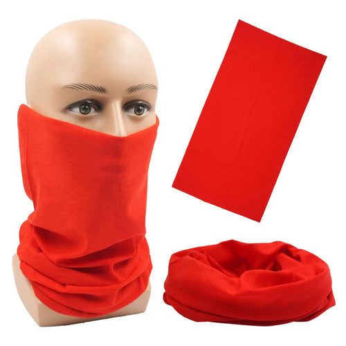 Outdoor Magic Bandana Solid Neon Color Cycling Hiking Scarves Headband