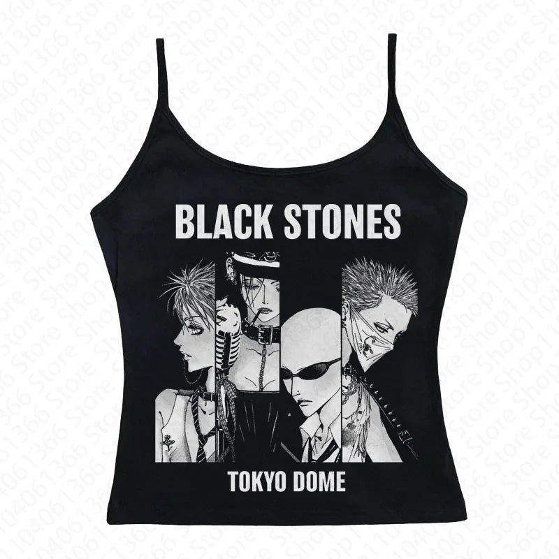 Y2k Nana Osaki Graphic T Shirts Casual Harajuku Streetwear Japanese