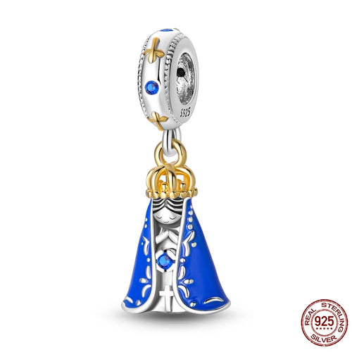 925 Sterling Silver Chameleon Luminous Firefly Butterfly Charms Beads