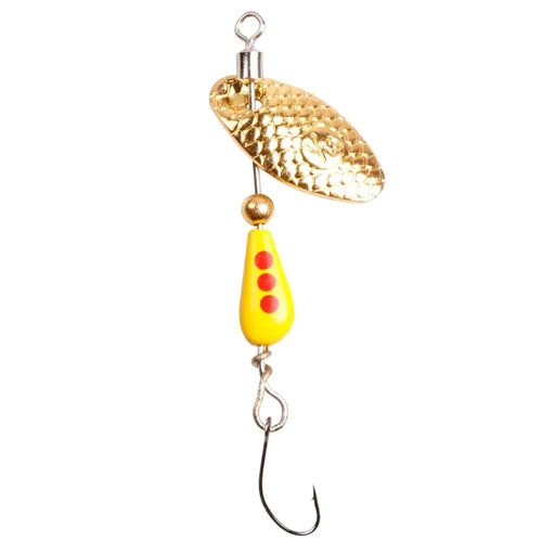 2Pcs Spinner Spoon Metal Bait Fishing Lure 5.5cm/2.8g Sequins Long