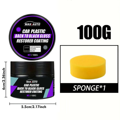 Car Universal Leather and Plastic Repair Polishing Wax Automotive