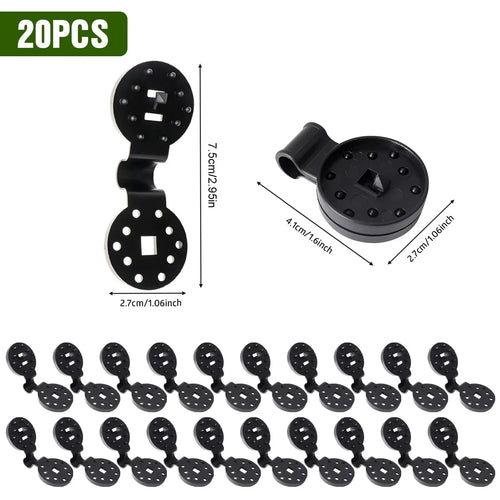 10/20/50100pcs Awning Plastic Clips Outdoor Shade Cloth Net Clip