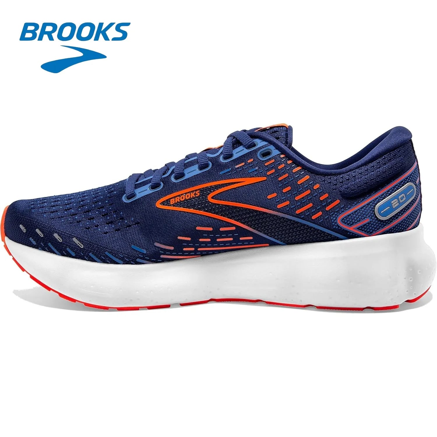 Brooks Men’s Glycerin GTS 20 Provides A Lightweight Fit And Responsive