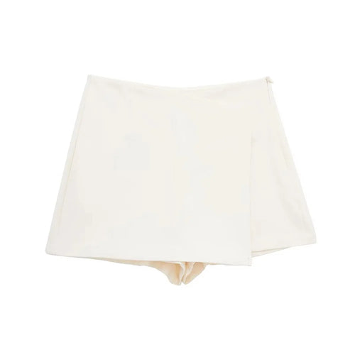 MUJER Woman Shorts Skirts Asymmetric High waist Shorts Skirts for