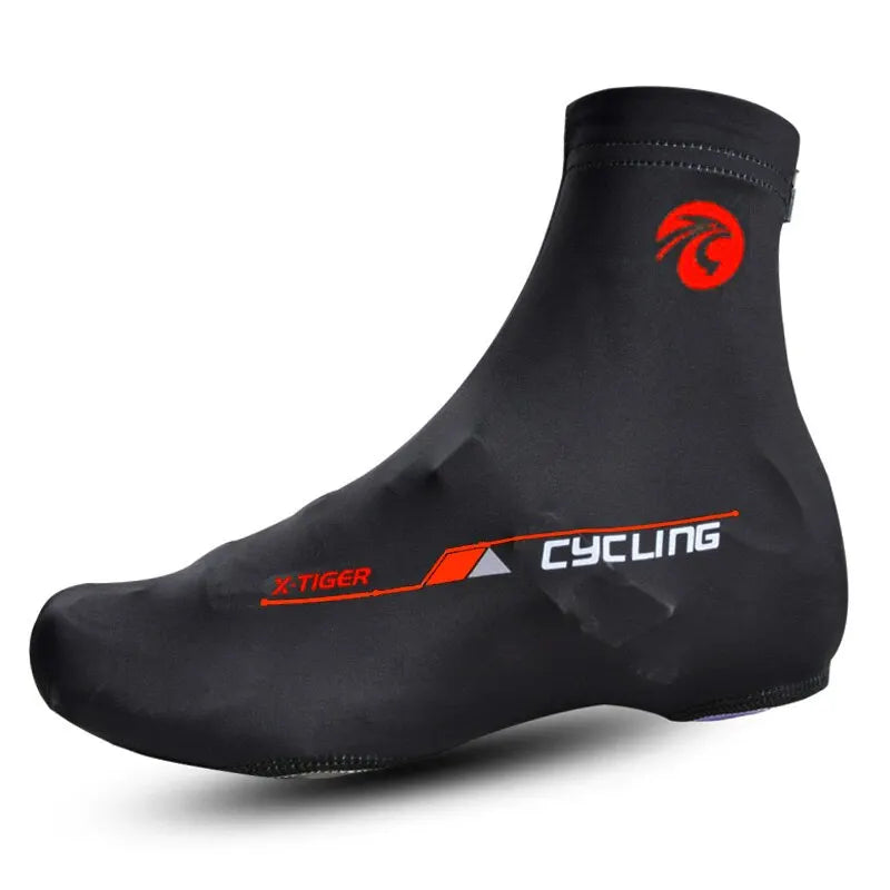 X-TIGER Cycling Shoe Cover Winter Thermal Fleece MTB Bicycle Overshoes