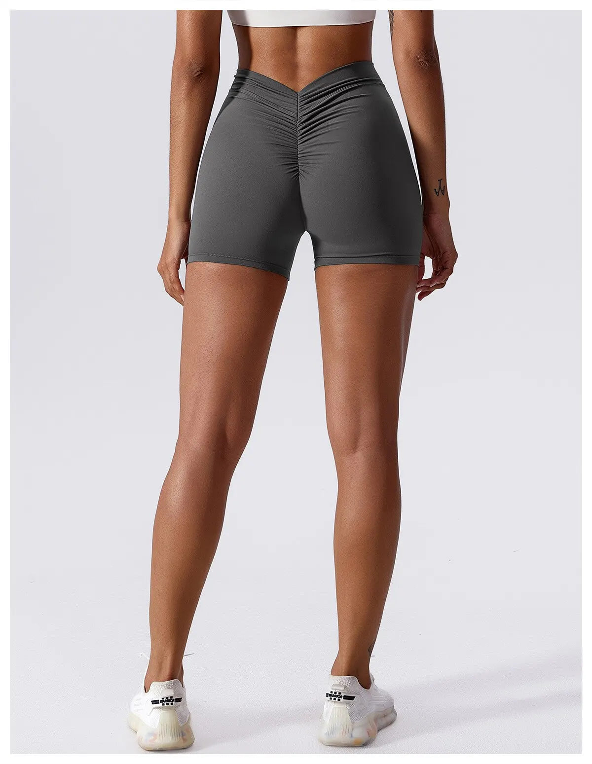 Women's Sexy Stretch Yoga Shorts With Hip Lifting And Abdominal