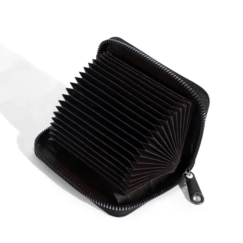 20 Detents Cards Holders PU Business Bank Credit Bus ID Card Holder