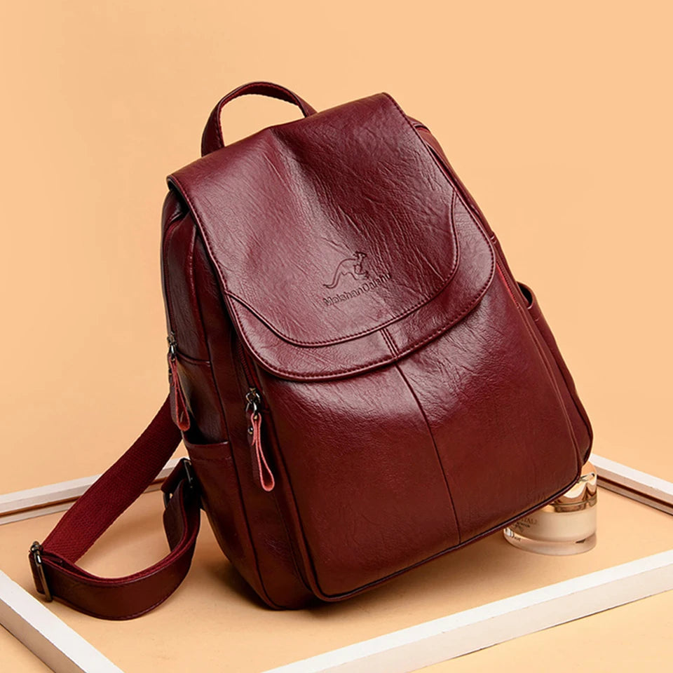 Ladies Bookbag Rucksack Women Large Capacity Backpack Purses High