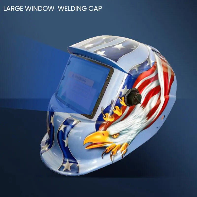 AIRAJWelding Mask Welder Protection Head Worn Solar Automatic Dimming