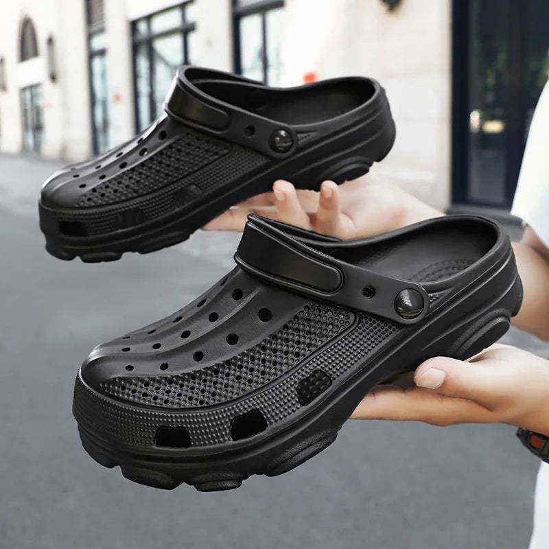 Pallene Fashion Clogs For Men EVA Light Hole Garden Shoes Outdoor Male
