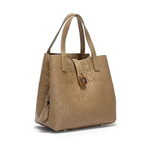 Embossed Ladies Crossbody Bag Letter Printing Design Ladies Handbag