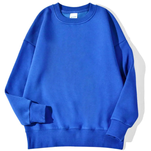 Autumn Winter Womens Solid Hoodie Fashion Warm Fleece Pullover Soft