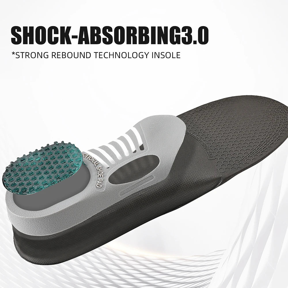 1 Pair Plantar Fasciitis Orthotic Shoe Inserts Arch Support Gel