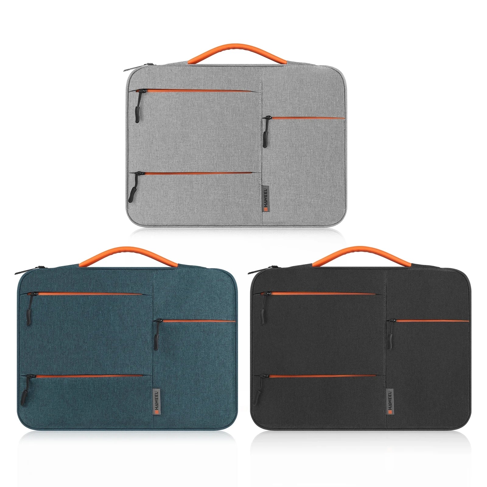 HAWEEL 13.0-15.0 inch Sleeve Case Zipper Briefcase Laptop Handbag For