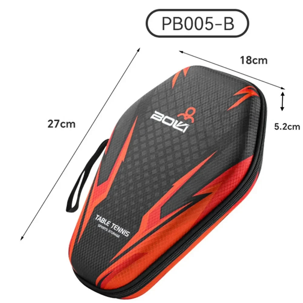 1pcs Table Tennis Racket Bags EVA Hard Shell Waterproof Dustproof