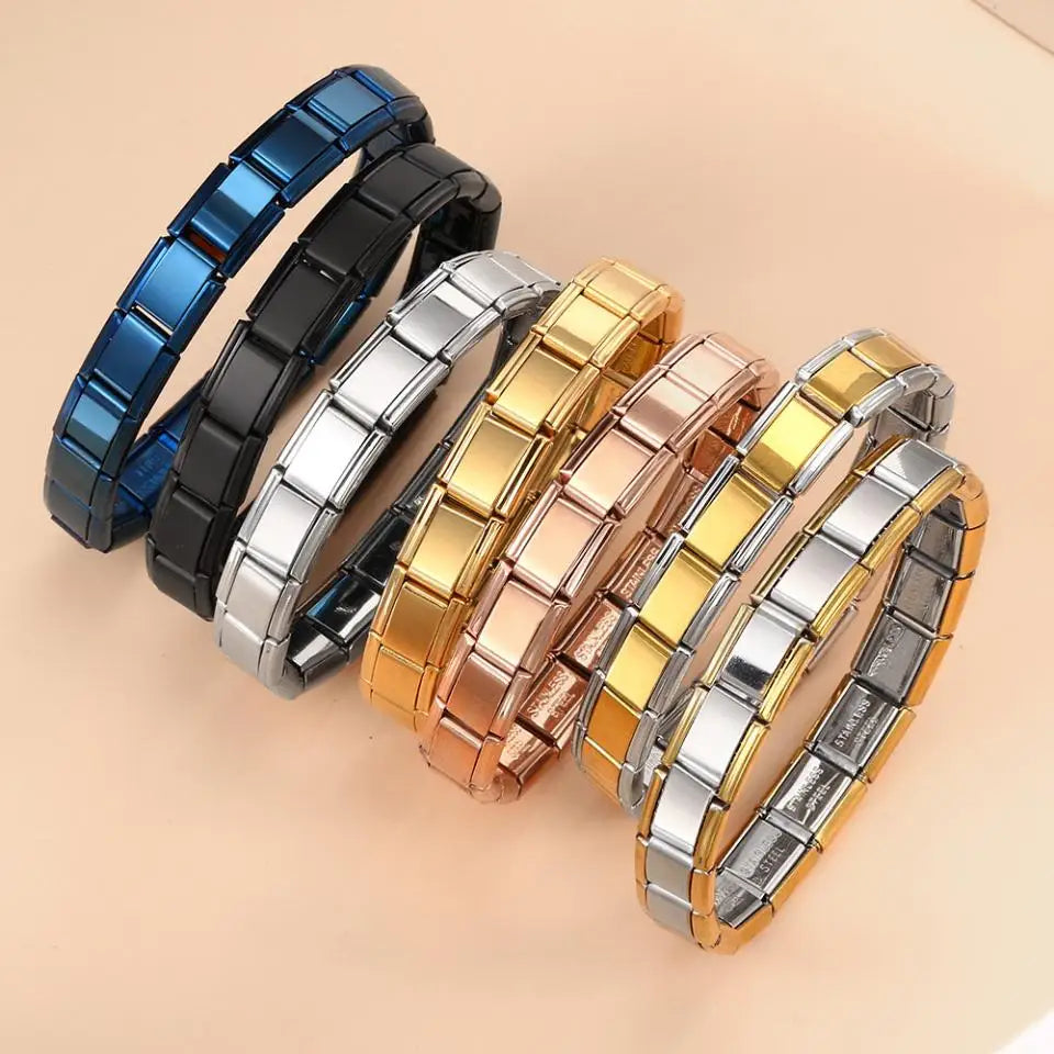 Classic Stainless Steel Pendant Italian Chain Link Men Women Suitable