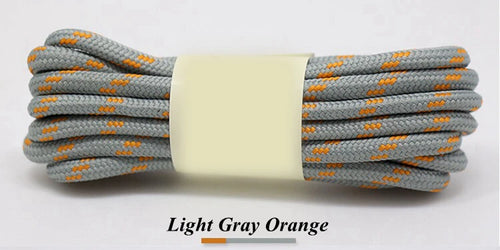 1Pair Round Shoelaces Durable Polyester Shoelace Outdoor Boots