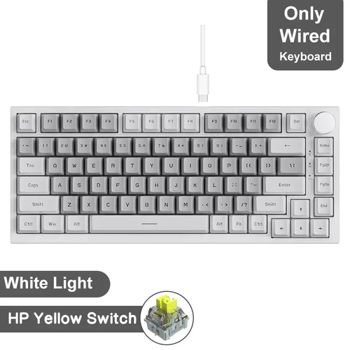 Ajazz AK820/AK820Pro gaming mechanical keyboard Bluetooth