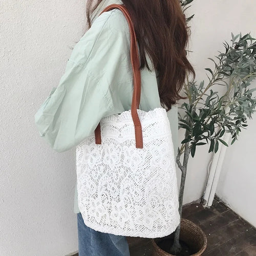 Women's Bag Shoulder Bags Leather Handbags Canvas TOP-handle Bag