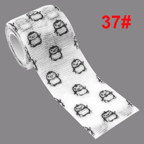Animal Pattern Printed Self Adhesive Elastic Bandage 4.5m Sports Wrap