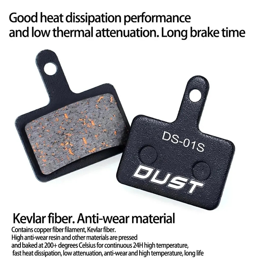 2 Pair (4pcs) MTB Bicycle Hydraulic Disc Ceramics Brake Pads For B01s