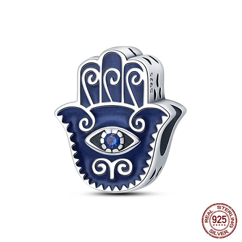 925 Sterling Silver Chameleon Luminous Firefly Butterfly Charms Beads