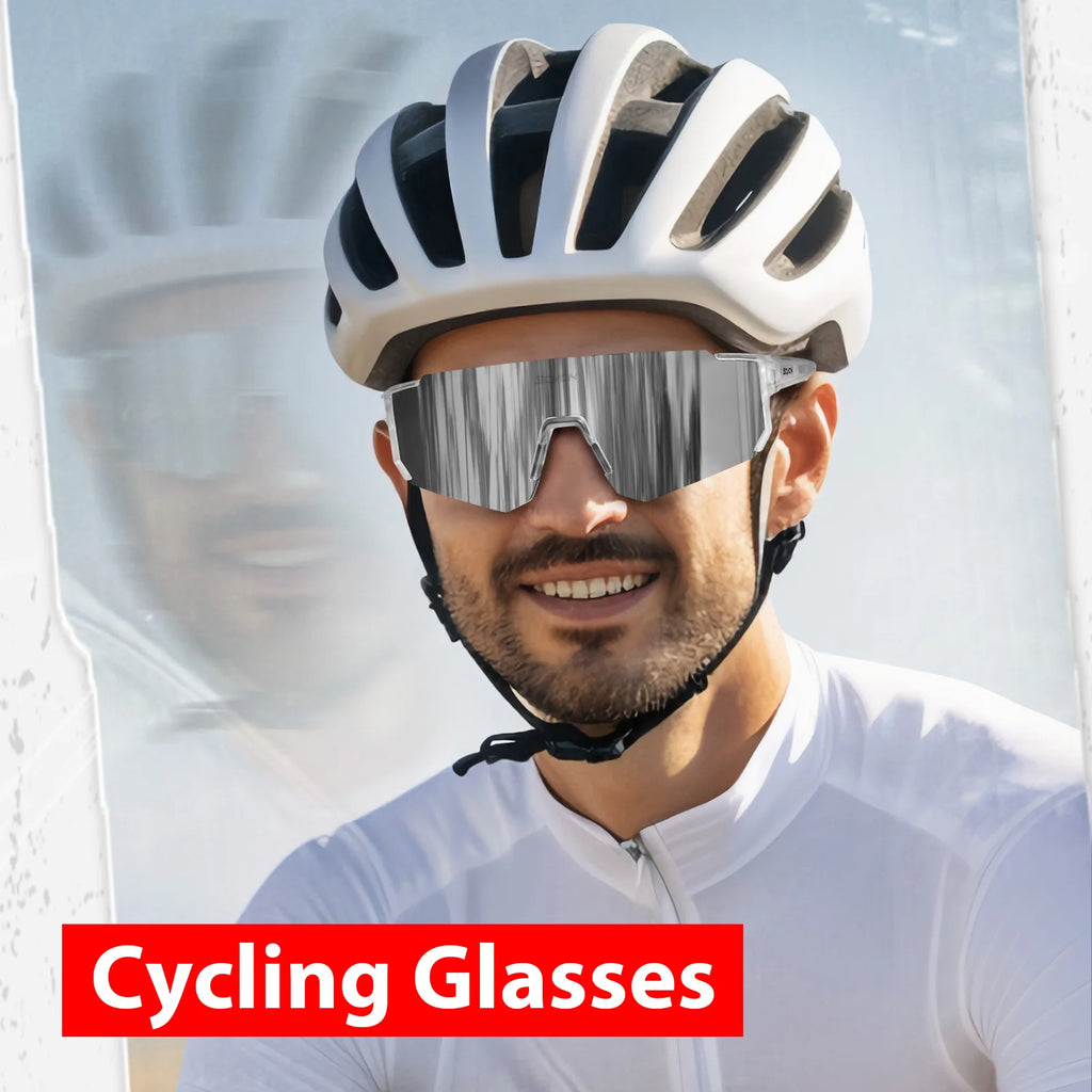 SCVCN new Outdoor Cycling Sunglasses Men MTB Bike Glasses  Sports