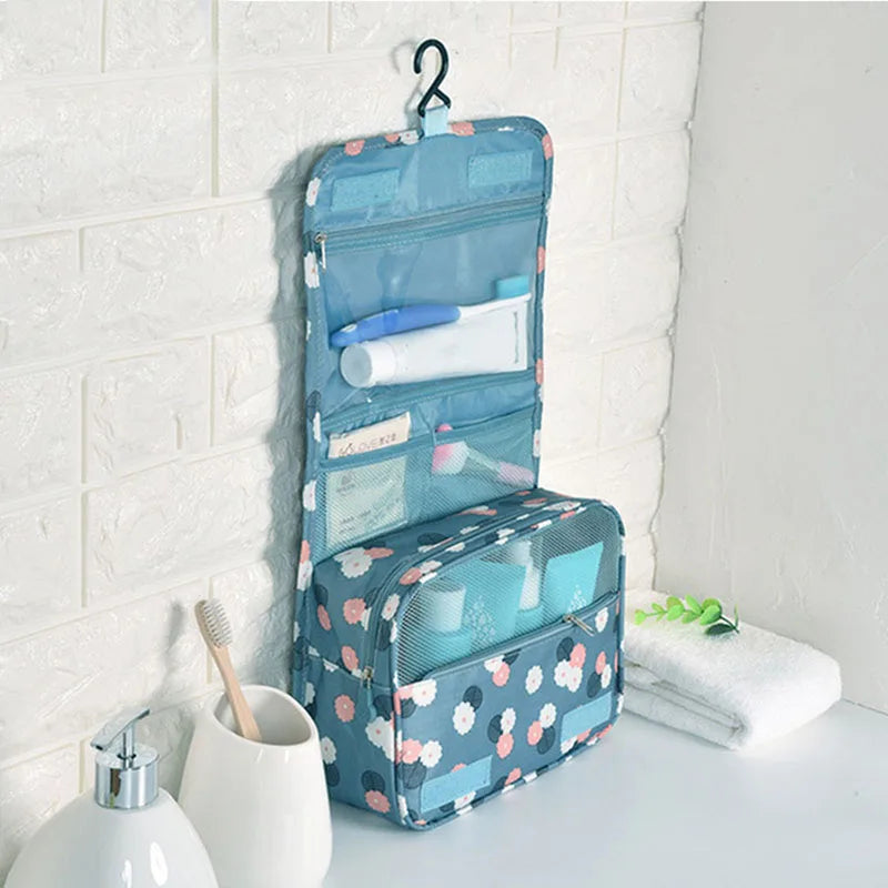 Multifunctional Travel Hook Wash Bag Cosmetics Storage Bag Waterproof